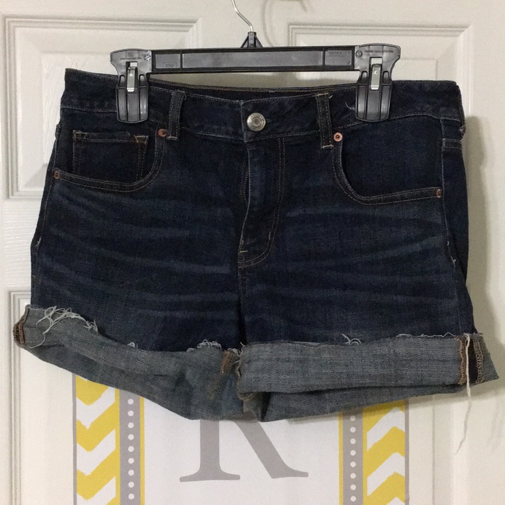 American eagle "midi" super stretch shorts size 14